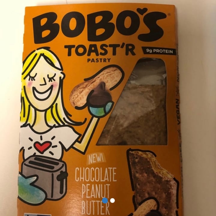 photo of Bobo's Chocolate Peanut Butter Protein Toast'r Pastry shared by @yogafanatic on  10 Oct 2020 - review