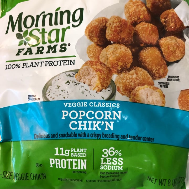 review photo of MorningStar Farms Veggie Classics Popcorn Chik’n shared by @ccreneke on 28 Apr 2020 - review