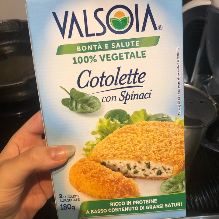 photo of Valsoia Spinach cotolette shared by @ghostino on  13 Jun 2022 - review