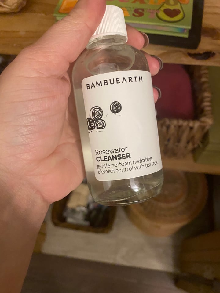 photo of Bambuearth Rosewater Cleanser shared by @vegansarahmarie on  24 Nov 2020 - review