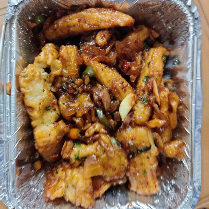 review photo of Hotel Rock Regency Hampi Babycorn Manchurian shared by @potatoamur on 10 Jun 2021 - review