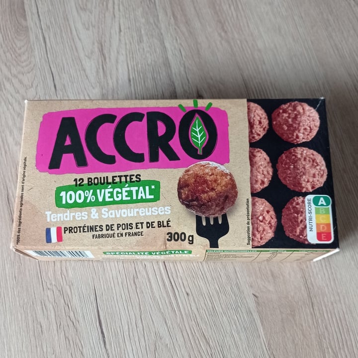 photo of Accro Boulettes 100% végétales shared by @koyott on  07 Nov 2021 - review