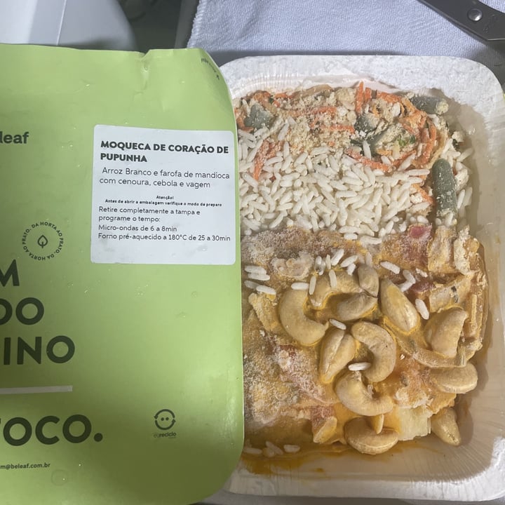 review photo of Beleaf Moqueca de coração de pupunha shared by @julianasc on 06 May 2022 - review