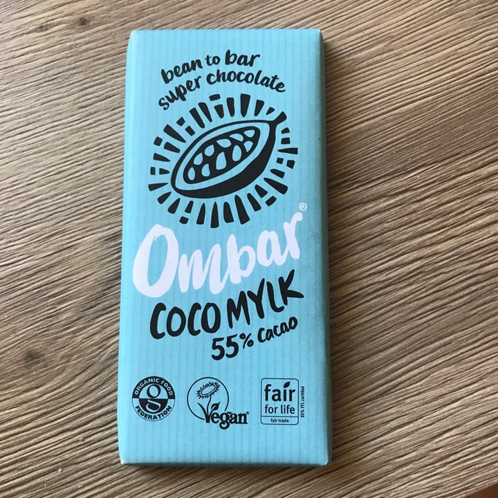 review photo of Ombar Coco Mylk 55% Cacao shared by @alialexandra on 28 Jul 2020 - review