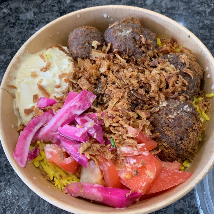 photo of Tahinis Falafel and rice bowl shared by @kajun23 on  29 Apr 2022 - review