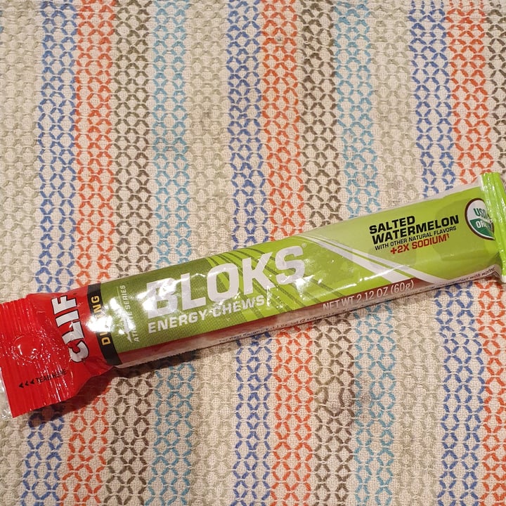 photo of Clif Bar Bloks shared by @paniwilson on  17 Jun 2021 - review