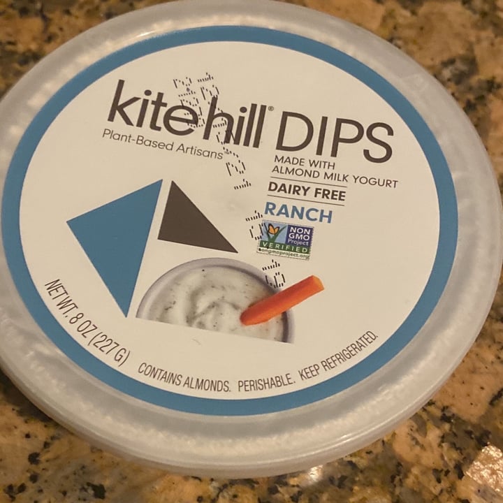 review photo of Kite Hill Dairy-Free Ranch Dip shared by @vegan-leeds on 27 Nov 2021 - review