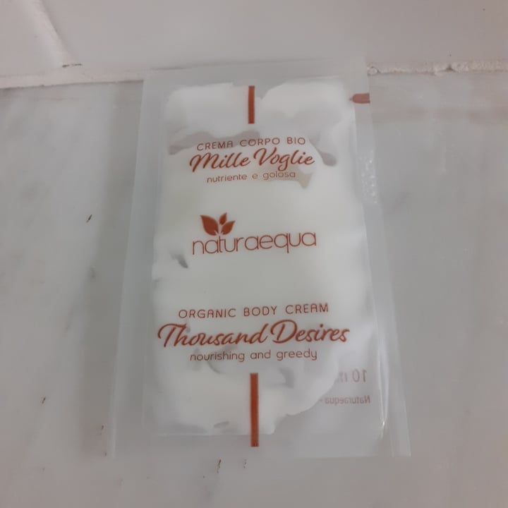 photo of NaturaEqua Crema Corpo Mille Voglie shared by @giuliamau on  10 Apr 2022 - review