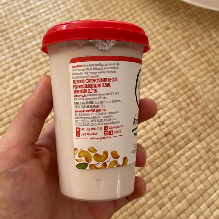 review photo of Vida Veg Requeijão Tradicional shared by @alvchiminazzo on 30 Apr 2022 - review