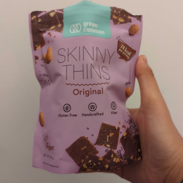 photo of Green Common Skinny Thins (Original) shared by @nadoose on  04 Nov 2022 - review