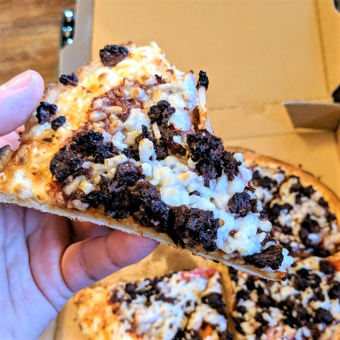 Dominos vegan pizza