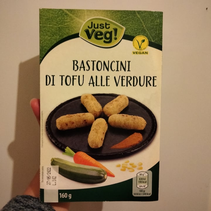 photo of Just Veg! (ALDI Italy) Bastoncini di tofu alle verdure shared by @gianninapi on  10 May 2022 - review
