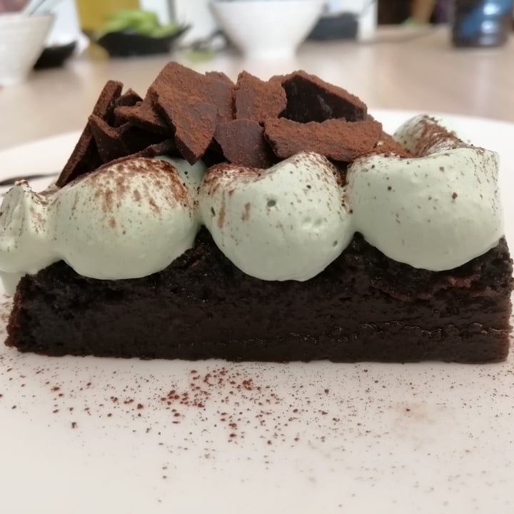 photo of Sushi Kitchen KL Branch - Kota Damansara Green Tea Chocolate Cake shared by @moralcompassion4all on  27 Oct 2020 - review