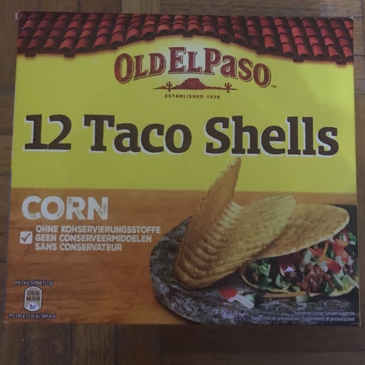 photo of Old El Paso 12 Taco Shells shared by @martinacane11 on  16 Nov 2021 - review