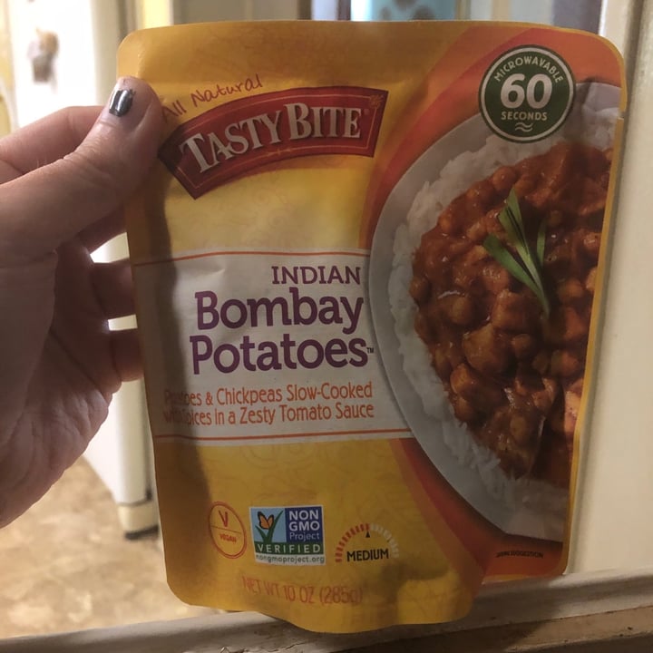 photo of Tasty Bite Indian Bombay Potatoes shared by @nagbrown on  30 Apr 2020 - review