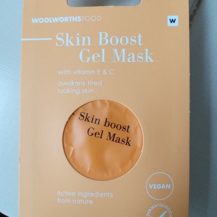 photo of Woolworths Skin boost gel mask shared by @fruitfulfig on  17 Aug 2020 - review
