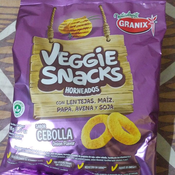 photo of Granix Veggie Snacks Sabor Cebolla shared by @budin2711 on  23 Sep 2021 - review