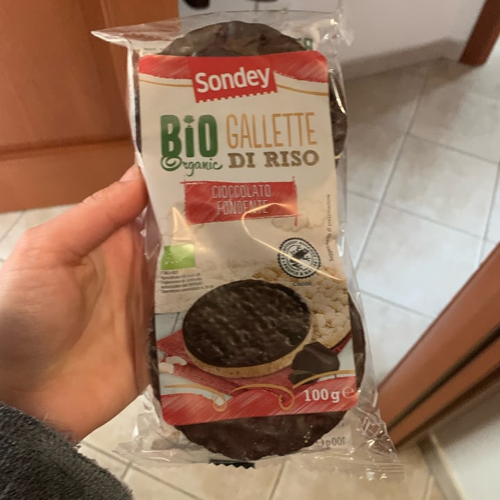 review photo of Sondey Bio gallette di riso con cioccolato fondente shared by @sofia30 on 13 Apr 2022 - review