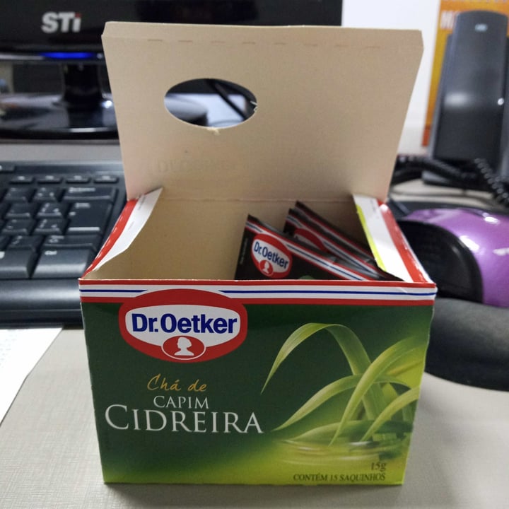 photo of Dr. Oetker Chá De Capim Cidreira shared by @sylsouza51 on  10 May 2022 - review