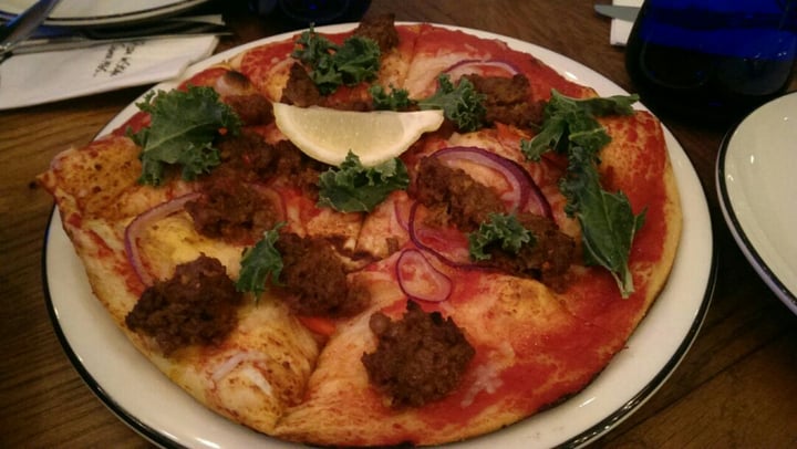 photo of PizzaExpress Curried Beyond™ Beef Pizza shared by @fourdollars on  07 Aug 2019 - review