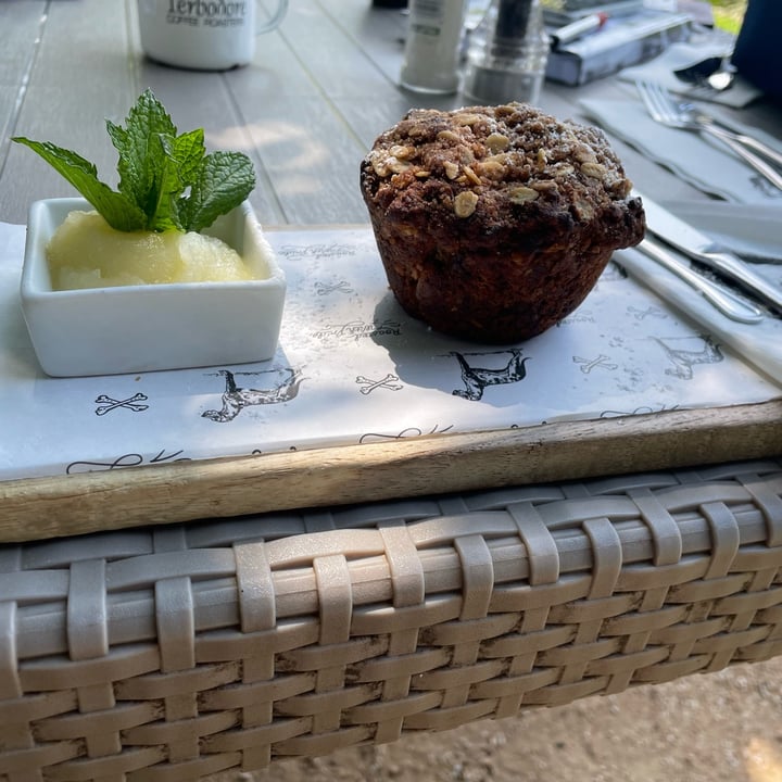 photo of Terbodore Coffee Roasters - Howick Vegan apple muffin shared by @thekalaharivegan on  01 Feb 2022 - review