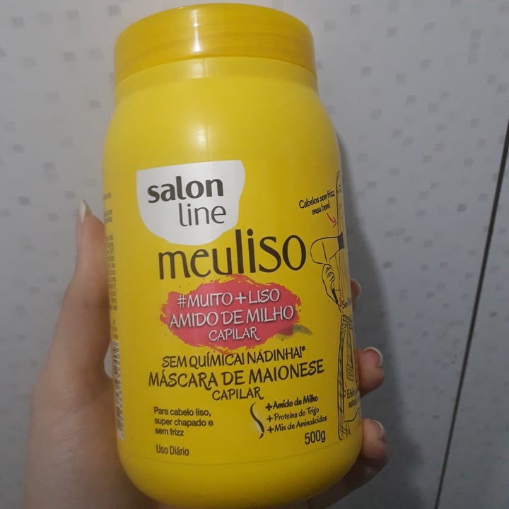 photo of Salon line Maionese capilar - Meu liso shared by @jessydemoraes on  17 Jul 2021 - review