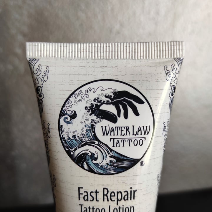 photo of Water Law Tattoo Fast Repair Tattoo Lotion shared by @thekindseed on  08 Mar 2022 - review