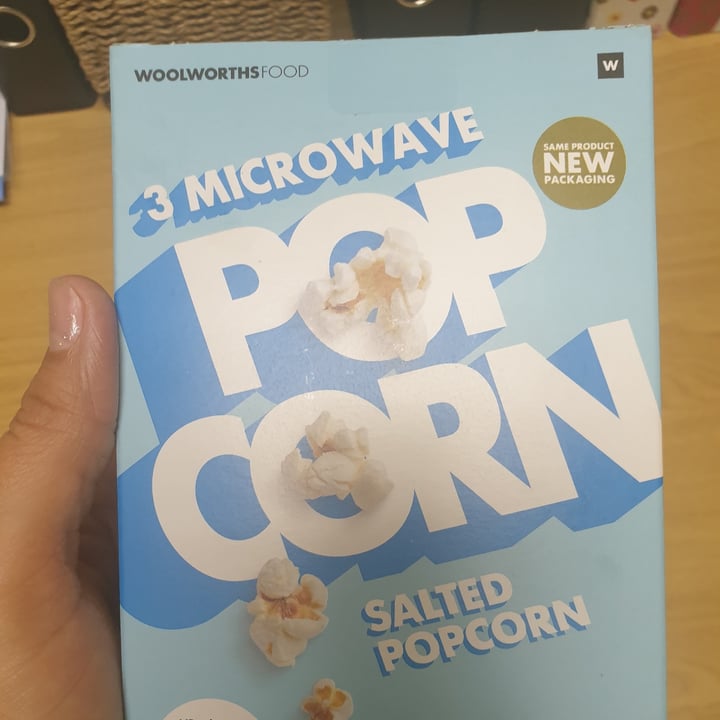 photo of Woolworths Food Microwave Popcorn (Salted) shared by @tilana85 on  04 Nov 2021 - review