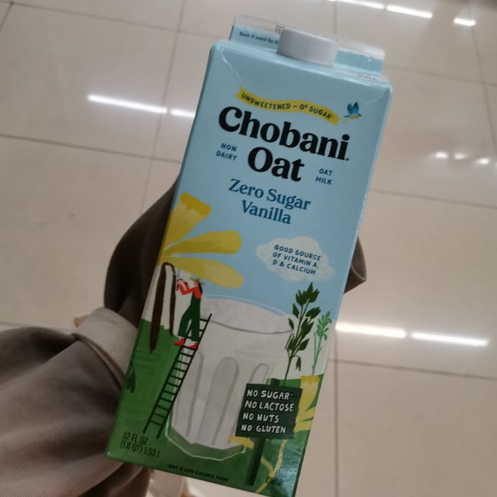 photo of Chobani Oat Oat milk Vanilla No Sugar shared by @taidejaja on  14 Feb 2022 - review