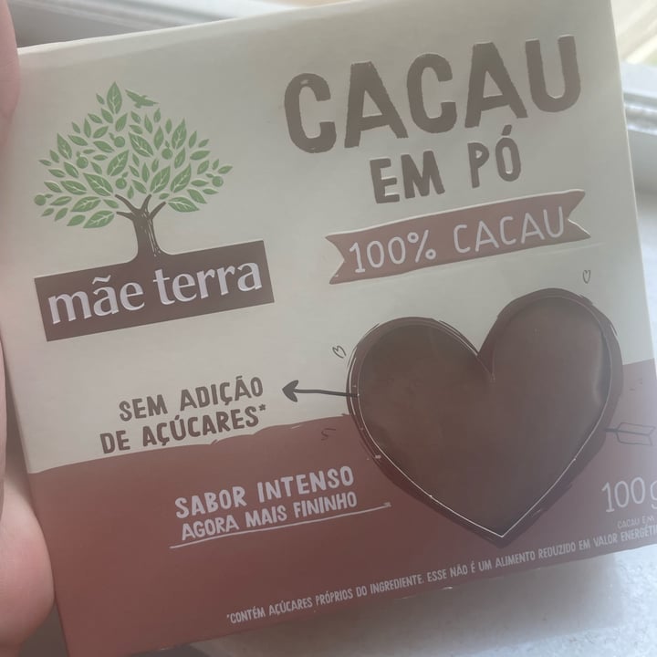 photo of Mãe Terra Cacau em Pó 100% shared by @manueladuartesimao on  24 Apr 2022 - review