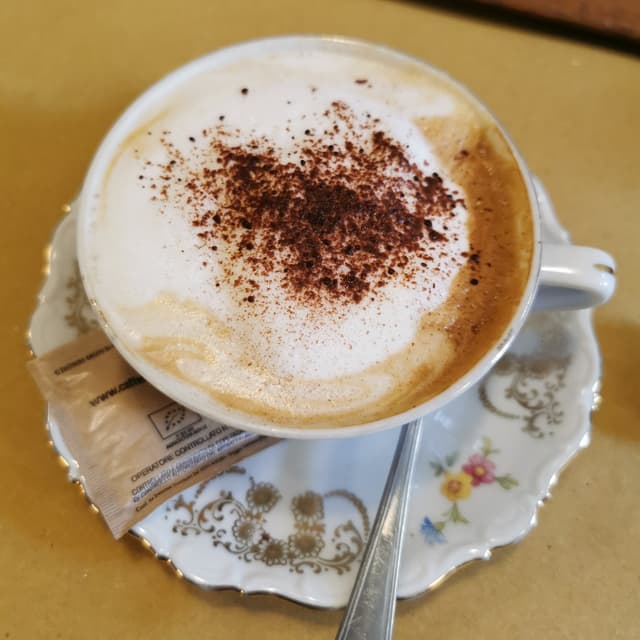 Photo of the dish “cappuccino di soia”