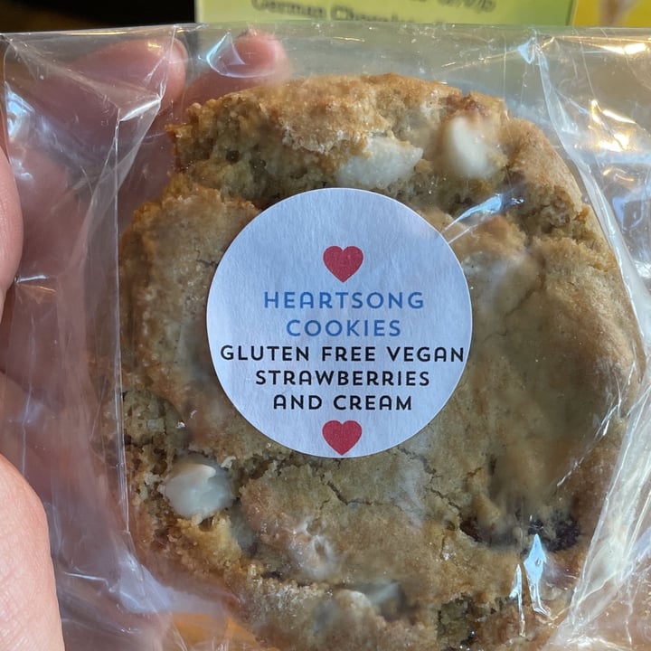 photo of the green room cafe gluten feee vegan heart song cookies shared by @jaggy on  01 Sep 2022 - review