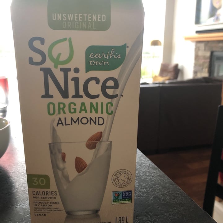 review photo of So nice almond milk So Nice Almond Milk shared by @topangak on 08 Oct 2020 - review