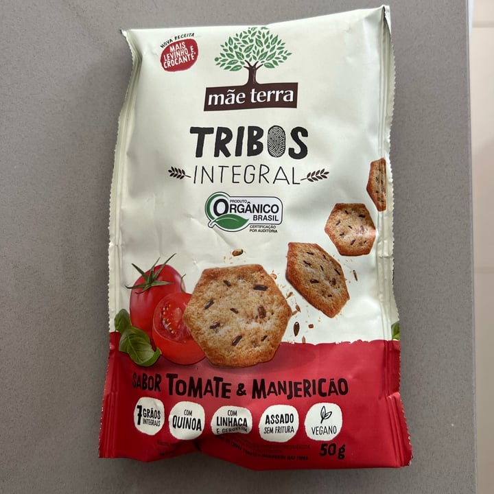 photo of Mãe Terra Tribos integral sabor tomate e manjericão shared by @sisantos on  16 Aug 2022 - review