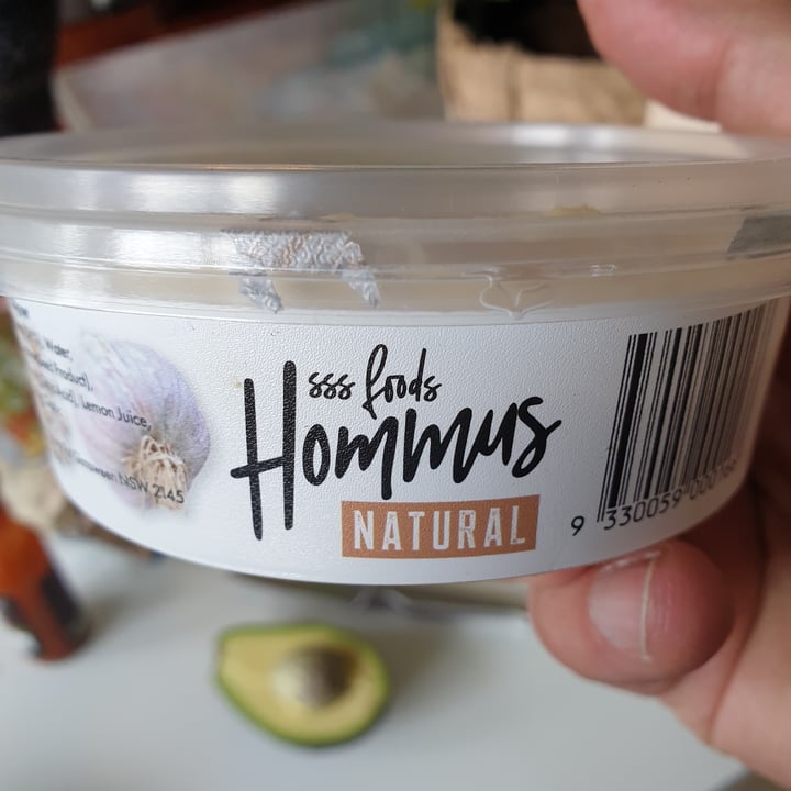 photo of SSS Foods Hommus - Natural shared by @oskarvin on  05 Jan 2021 - review
