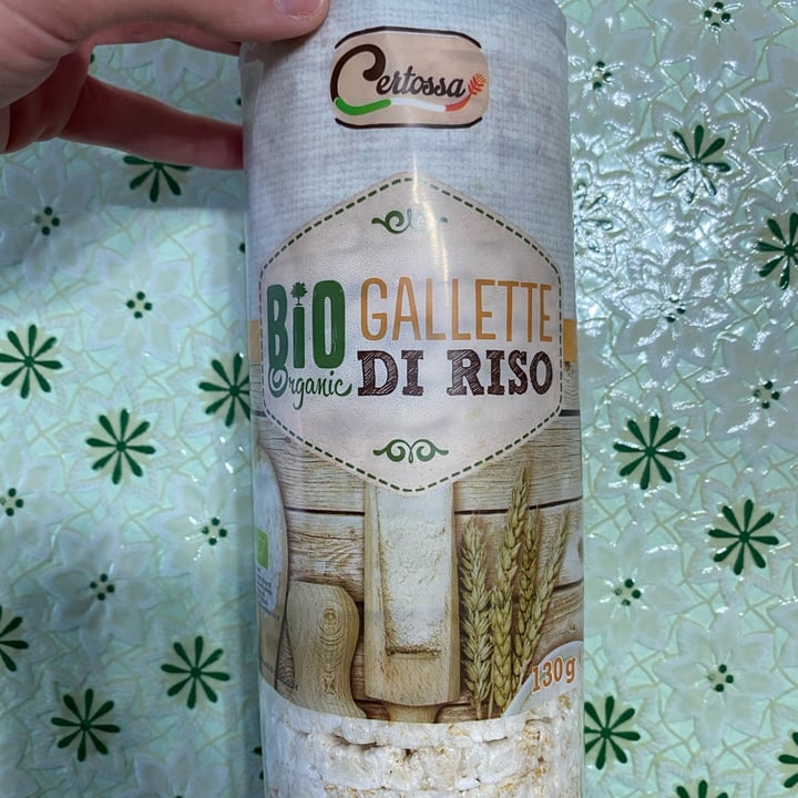 photo of Certossa Bio Gallette di Riso shared by @varte on  28 Apr 2022 - review