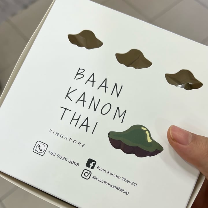 photo of Baan Kanom Thai Sweet potato coconut milk rice pancakes ขนมครก (kanom krok) shared by @consciouscookieee on  28 May 2022 - review