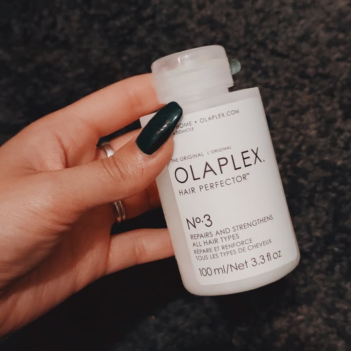 review photo of Olaplex No. 3 hair perfector shared by @grebrachiosaur on 25 Oct 2021 - review