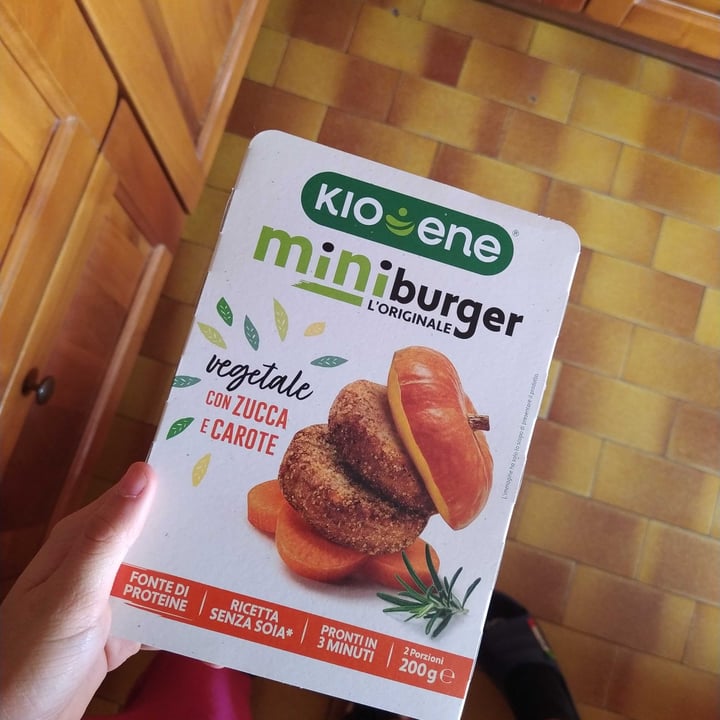 review photo of Kioene Mini Burger Zucca E Carote shared by @veganpotterhead on 27 Mar 2022 - review