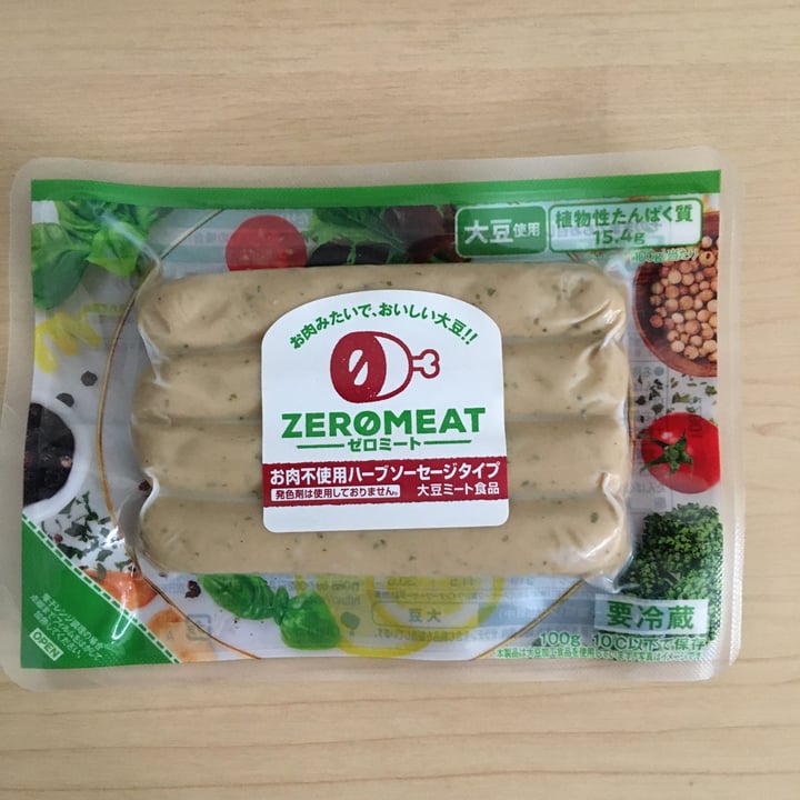 photo of Otsuka Foods Zeromeat Herb  Sausage shared by @umechan on  11 May 2022 - review