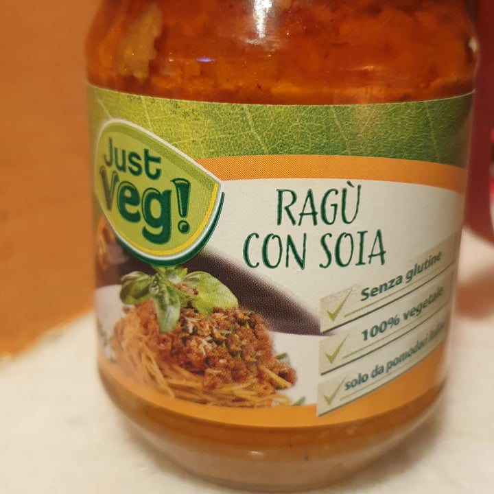 photo of Just Veg! (ALDI Italy) Ragù Con Soia shared by @audreyhappy on  30 Nov 2021 - review