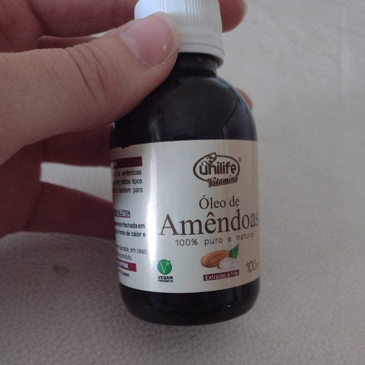 photo of Unilife Vitamins Óleo de amêndoas shared by @insimoes on  29 Apr 2022 - review