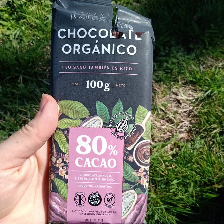 photo of Chocolate Colonial Chocolate 80% Cacao shared by @daniconstelacion on  17 Sep 2021 - review