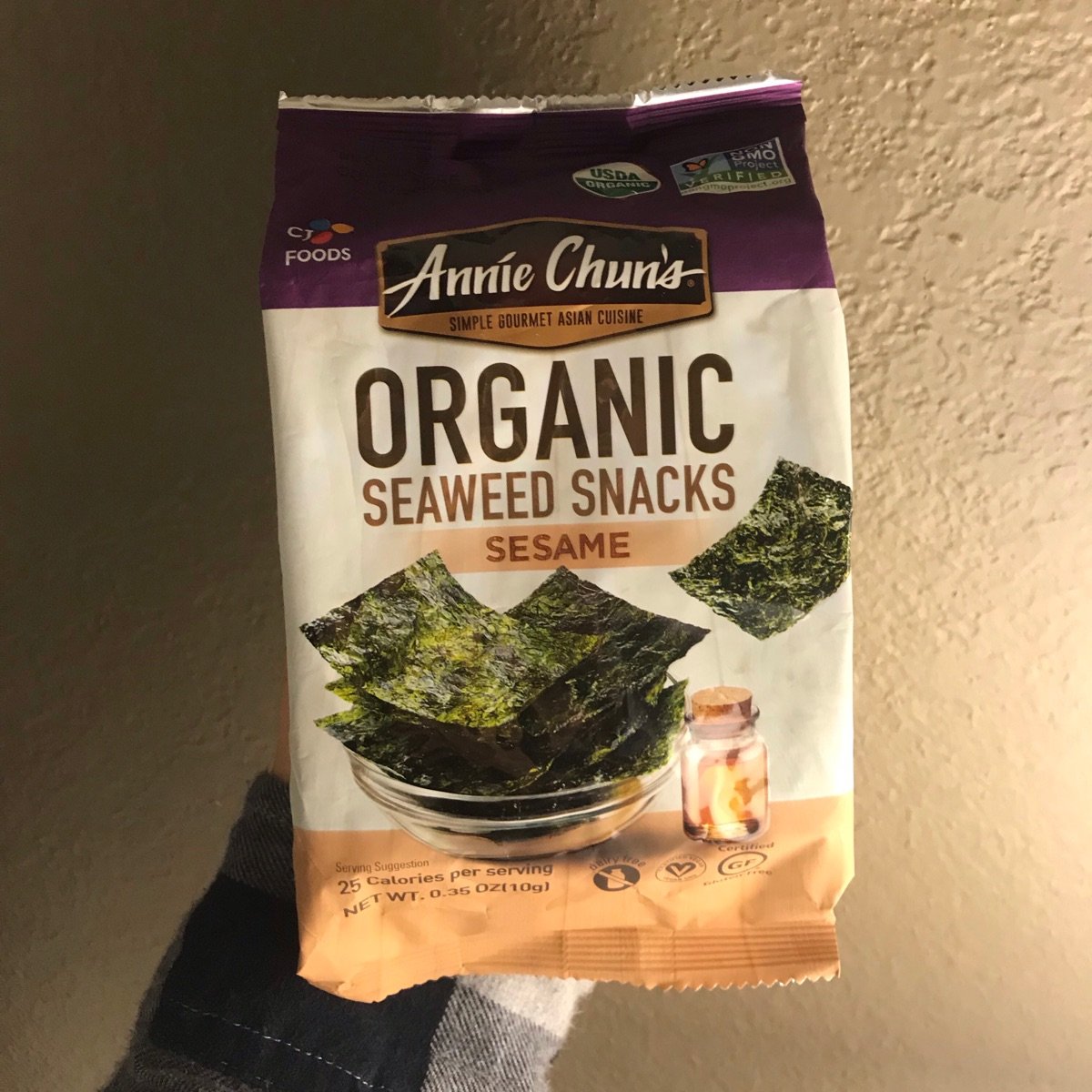 Annie Chun's Organic Seaweed Snacks Sesame Reviews abillion
