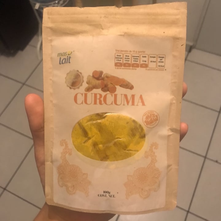 photo of Más lait Cúrcuma shared by @leocm1603 on  11 Aug 2020 - review