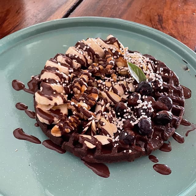 Foto del piatto “Cacao Waffle”