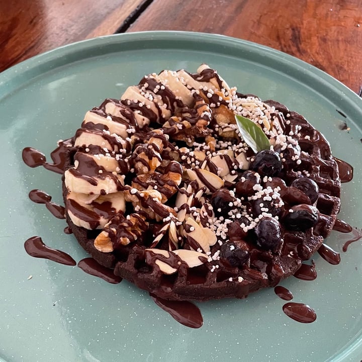 review photo of Fresco Hábito Cacao Waffle shared by @krischari on 07 May 2021 - review