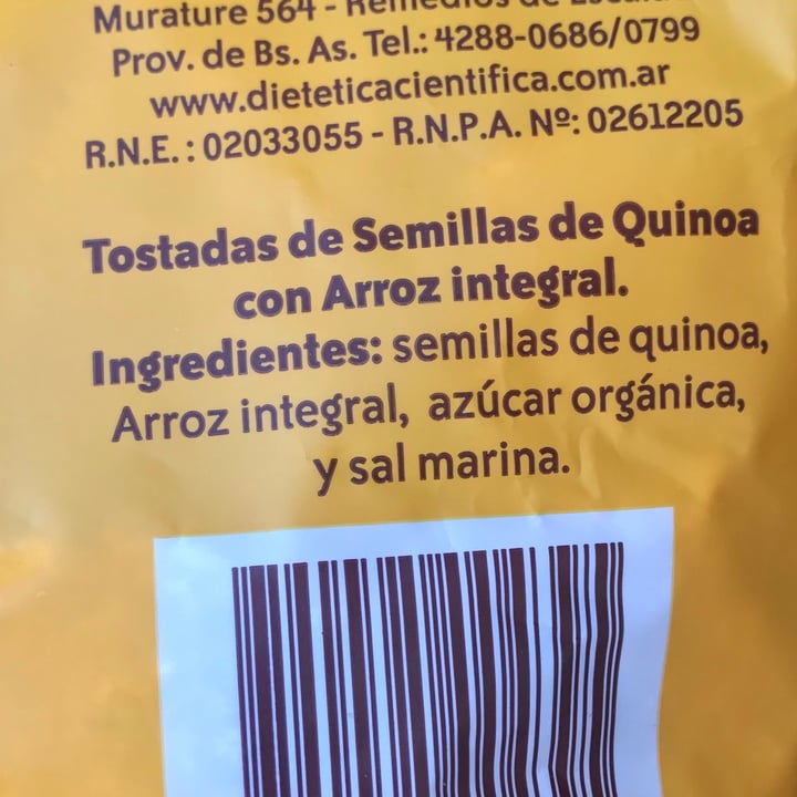 photo of Yin Yang Tostaditas de Quinoa shared by @russomai on  07 Apr 2021 - review
