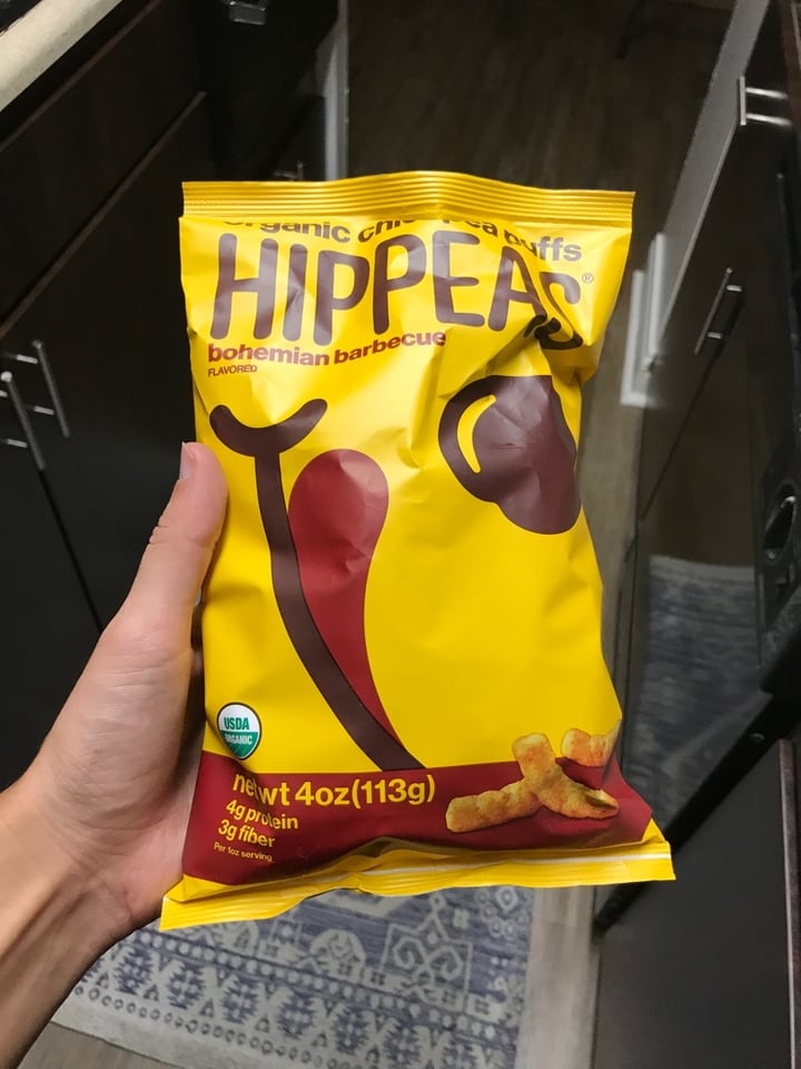 photo of Hippeas Bohemian Barbecue Organic Chickpea Puffs shared by @curvycarbivore on  09 Dec 2019 - review