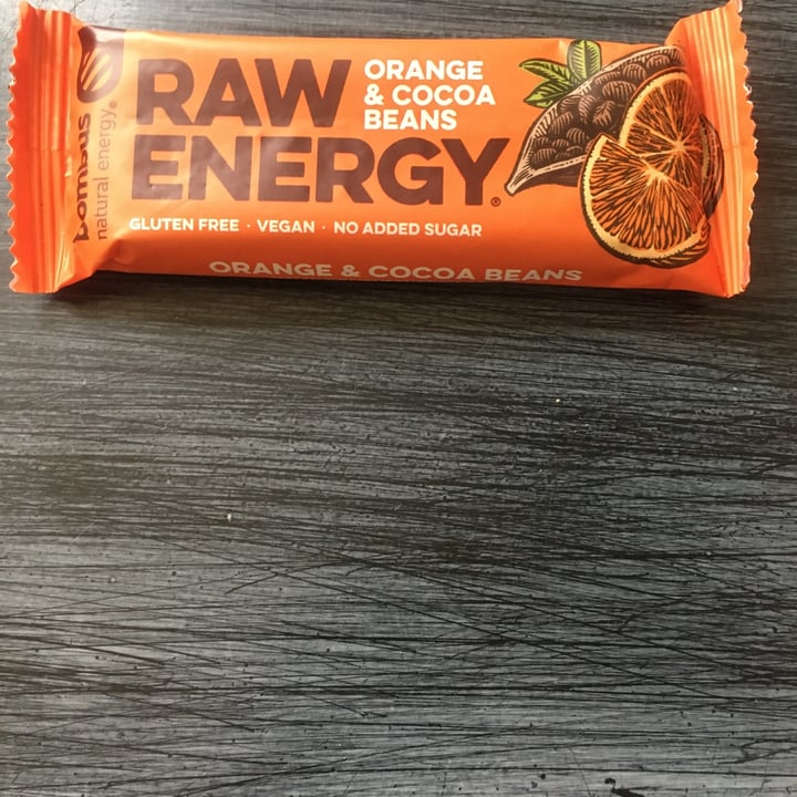 photo of bombus Raw Energy Orange & Cocoa beans shared by @gillhibbitt on  14 Oct 2021 - review